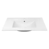 Комплект Qtap Tern 800х580х437 White тумба підвісна + раковина урізна QT1772TPL8013080CW