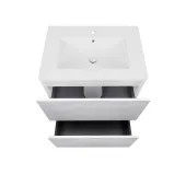 Комплект Qtap Tern 600х725х437 White тумба підлогова + раковина урізна QT1771TNL6013060CW