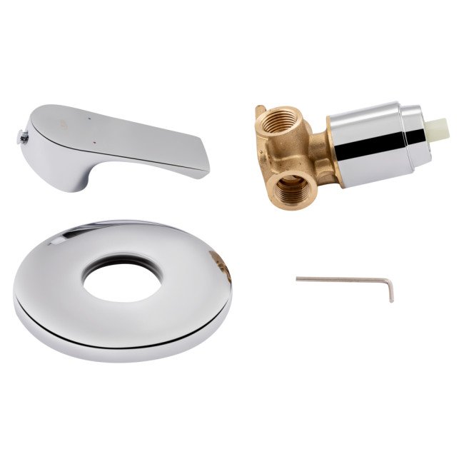 Смеситель скрытого монтажа для душа Qtap Milada 6027107OC Смеситель скрытого монтажа для душа Qtap Milada 6027107OC