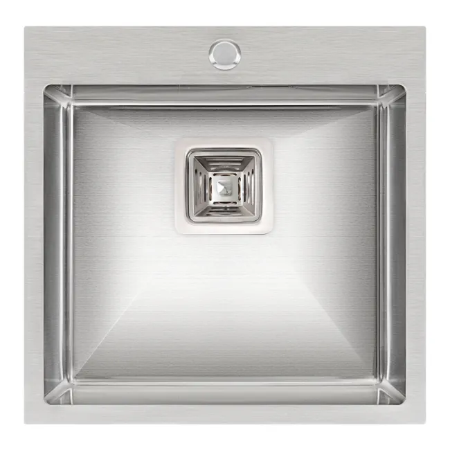 Кухонная мойка Qtap DK5050 2.7/1.0 мм Satin (QTDK50502710) Кухонная мойка Qtap DK5050 2.7/1.0 мм Satin (QTDK50502710)
