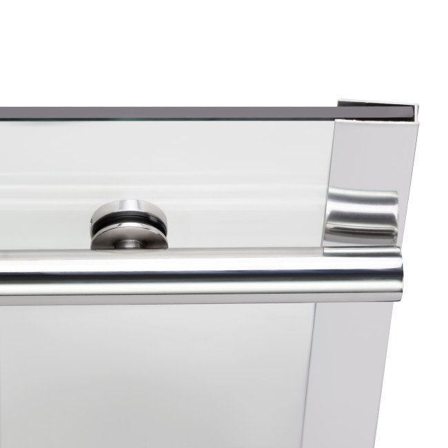 Душевая кабина Qtap Aries CRM1018RC8 100х80 см, стекло Clear 8 мм без поддона