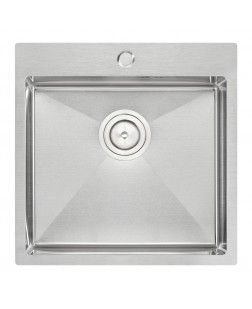Кухонна мийка Qtap D5050 2.7/1.0 мм Satin (QTD505010)