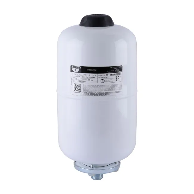 Гідроакумулятор зі змінною мембраною 5л ZILMET HY-PRO 10bar, білий (11H0000500 ) Гідроакумулятор зі змінною мембраною 5л ZILMET HY-PRO 10bar, білий (11H0000500 )
