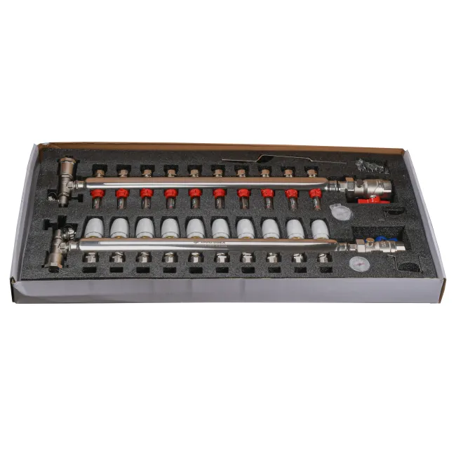 Коллекторная система ISOLTUBEX INOX AISI-304 CO10 (1"х10) 2 Коллекторная система ISOLTUBEX INOX AISI-304 CO10 (1"х10) 2
