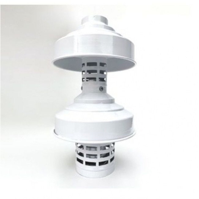 Оголовок з вітрозахистом, d=60/100 mm СЕ.00.70 Н