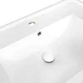 Раковина Qtap Albatross 5C 600х480х210 White с донным клапаном QT01115060CW