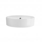 Раковина-чаша Qtap Swan 420х420х145 White с донным клапаном QT1611A051TW