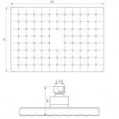 Душова лійка Globus Lux SD-002-25-BB