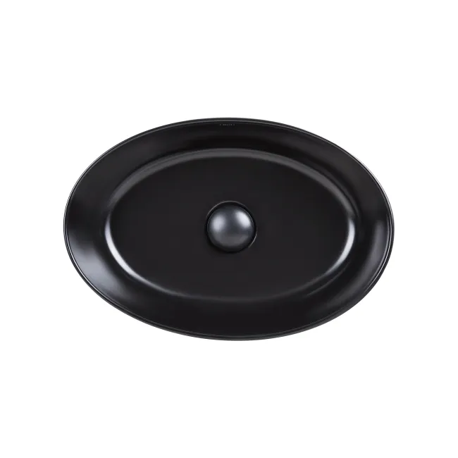 Раковина-чаша Qtap Leo 450х305х160 Matt black с донным клапаном QT1111A052MB Раковина-чаша Qtap Leo 450х305х160 Matt black с донным клапаном QT1111A052MB