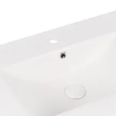 Комплект Qtap Taurus 800х580х437 Whitish oak тумба підвісна + раковина урізна