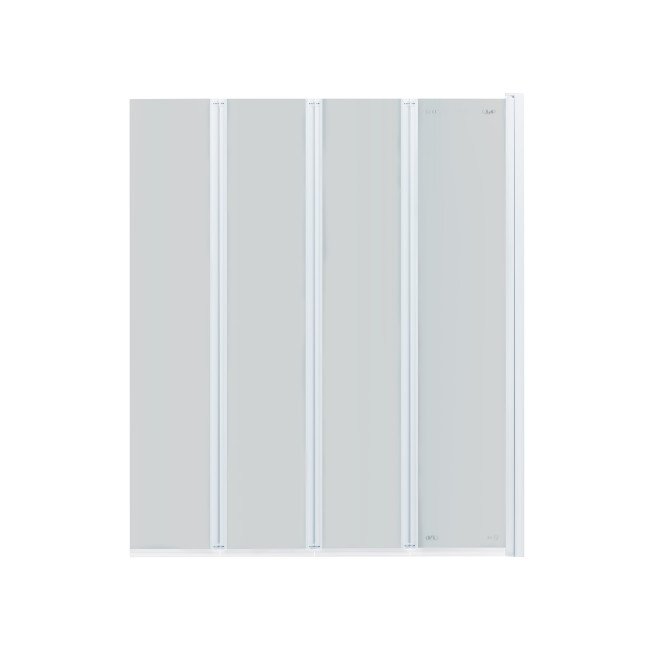 Штора на ванну Qtap Gemini WHI401114RP6 стекло Pear 6 мм, 110x140 см Штора на ванну Qtap Gemini WHI401114RP6 стекло Pear 6 мм, 110x140 см