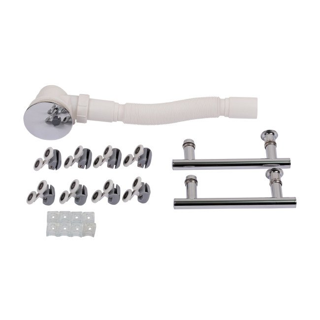 Душова кабіна Lidz Latwa SC120x85L.SAT.LOW.FR, скло Frost 5мм, ліва