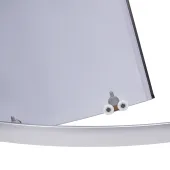 Душевой бокс Lidz Tani SB80x80.SAT.HIGH.GR с поддон с панелью Kupala