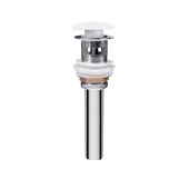 Раковина Qtap Stork 610х420х170 White с донным клапаном QT1511L738W