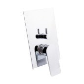 Змішувач прихованого монтажу для душу Bianchi City INDCTY2303CRM для двох споживачів Змішувач прихованого монтажу для душу Bianchi City INDCTY2303CRM для двох споживачів