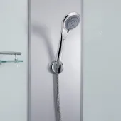 Душевой бокс Lidz Tani SB90x90.SAT.LOW.FR, стекло Frost 4 мм без поддона
