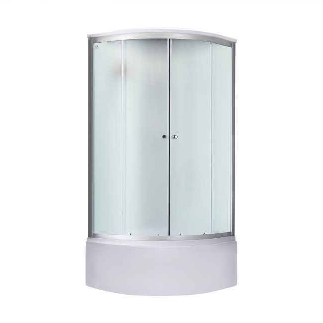 Гидромассажный бокс Lidz Tani SBM90x90.SAT.HIGH.FR с поддон с панелью Kupala