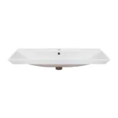 Раковина Qtap Albatross D 1000х500х210 White с донным клапаном QT01115100DW