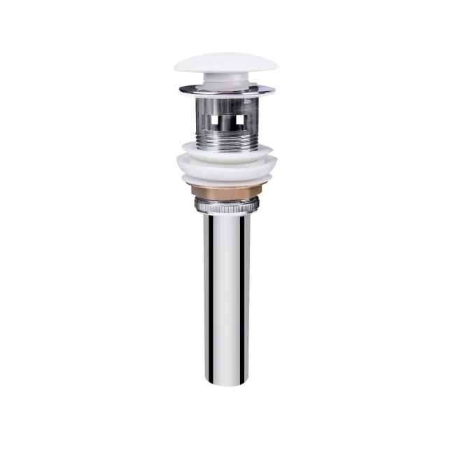 Раковина Qtap Stork 565х475х180 White с донным клапаном QT1511L736W
