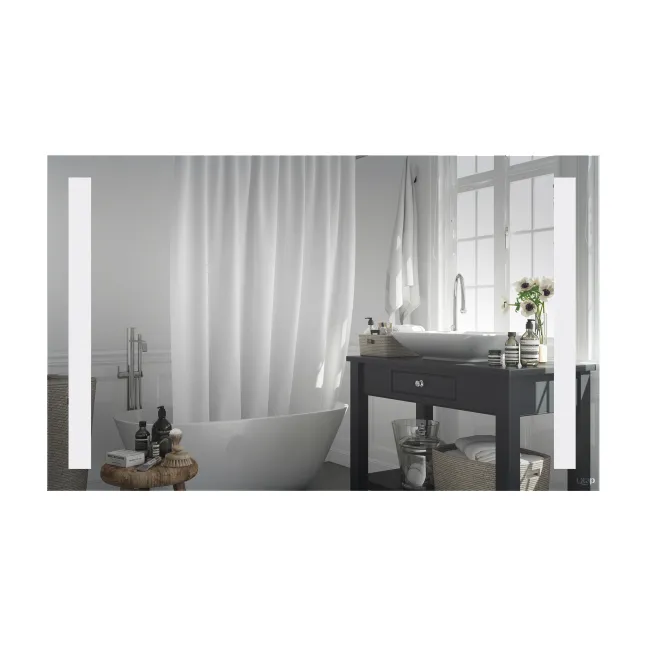 Дзеркало Qtap Mideya New 1000х600 з LED-підсвічуванням, Reverse QT20781403W Дзеркало Qtap Mideya New 1000х600 з LED-підсвічуванням, Reverse QT20781403W