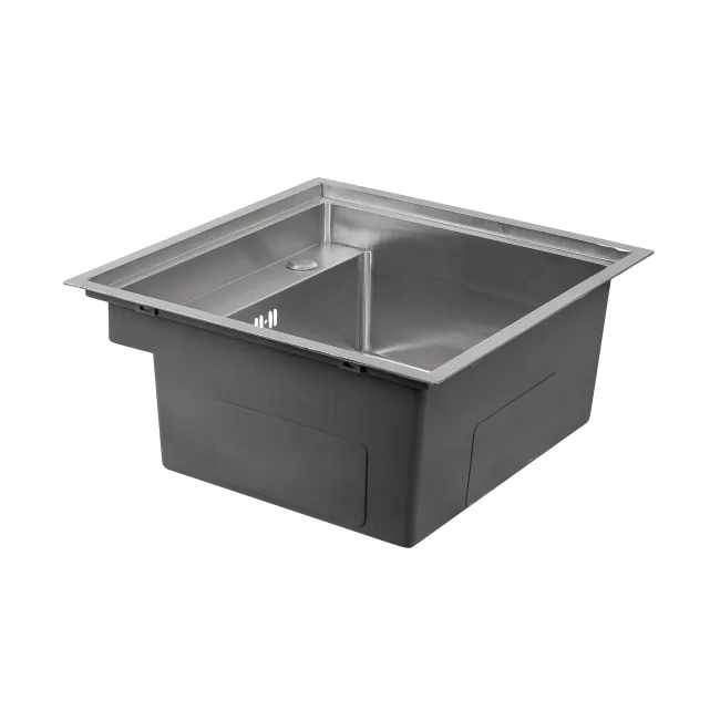 Кухонна мийка Qtap D5249 3.0/1.2 мм Satin (QTD52493012)