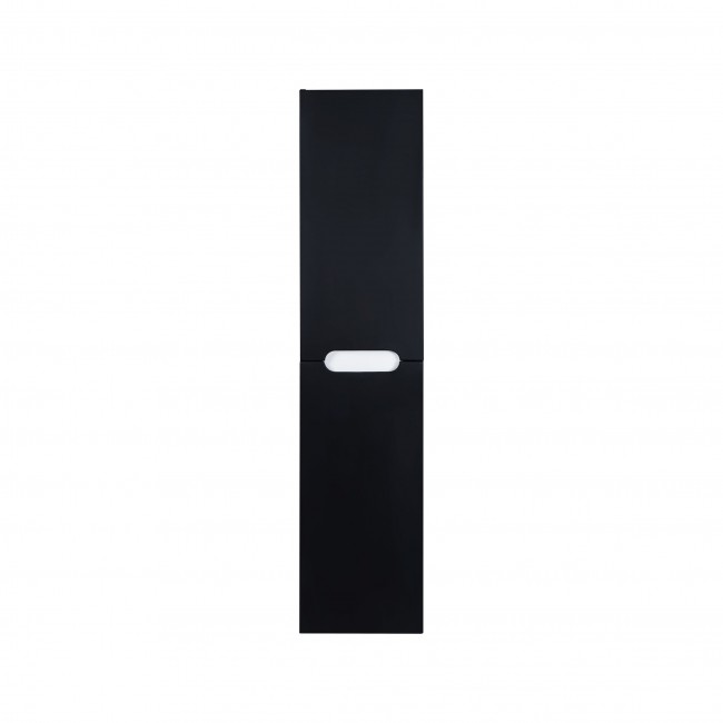 Пенал подвесной Qtap Virgo 350х1600х316 Black/White QT1876PP1652RBW