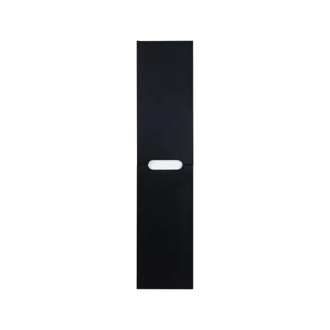 Пенал підвісний Qtap Virgo 350х1600х316 Black/White QT1876PP1652RBW