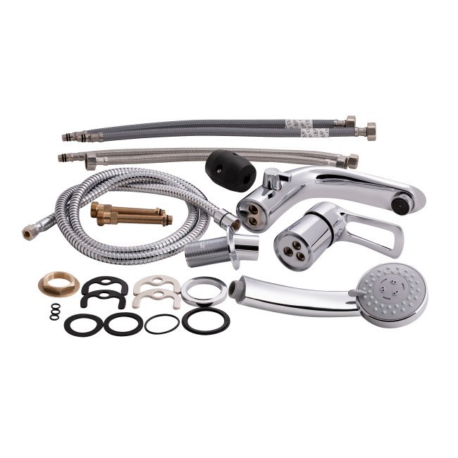 Змішувач на борт для ванни Qtap Stenava 33104OGC Змішувач на борт для ванни Qtap Stenava 33104OGC