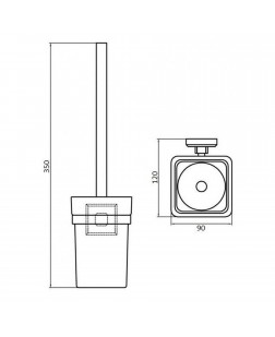 Ершик настенный Perfect Sanitary Appliances КВ 9929A