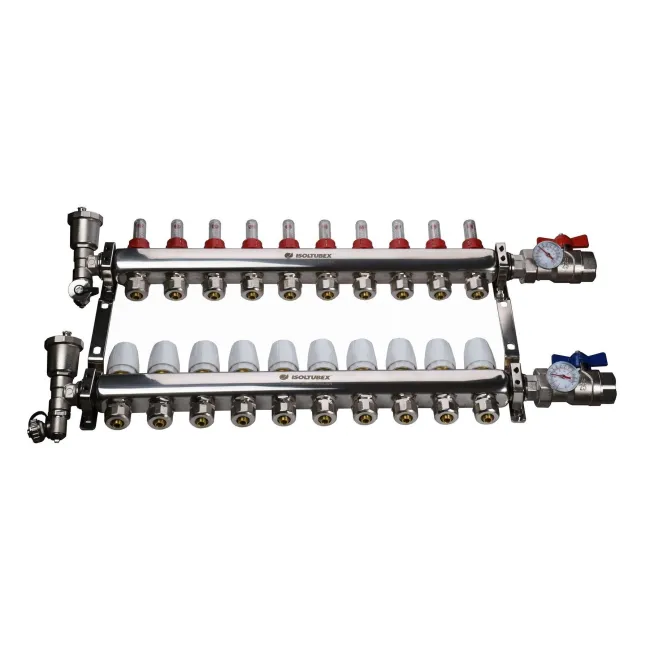 Коллекторная система ISOLTUBEX INOX AISI-304 CO10 (1"х10) Коллекторная система ISOLTUBEX INOX AISI-304 CO10 (1"х10)