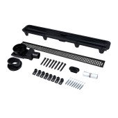 Трап Qtap Aquarius BLA50800304 линейный с комбинированным затвором и нержавеющей решеткой Трап Qtap Aquarius BLA50800304 линейный с комбинированным затвором и нержавеющей решеткой