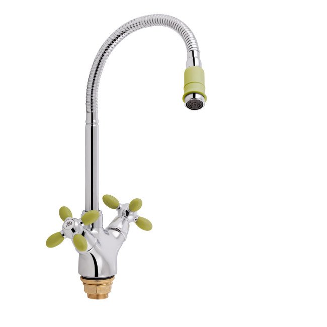 Змішувач для кухні Lidz (GCR) 74 18 273F-4 з рефлекторним виливом