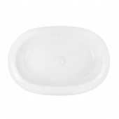 Раковина-чаша Qtap Robin 635x420x105 White с донным клапаном QT13113075W