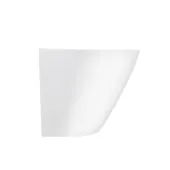 Раковина подвесная моноблок Qtap Swan 521х435х385 White с донным клапаном QT1611005GW
