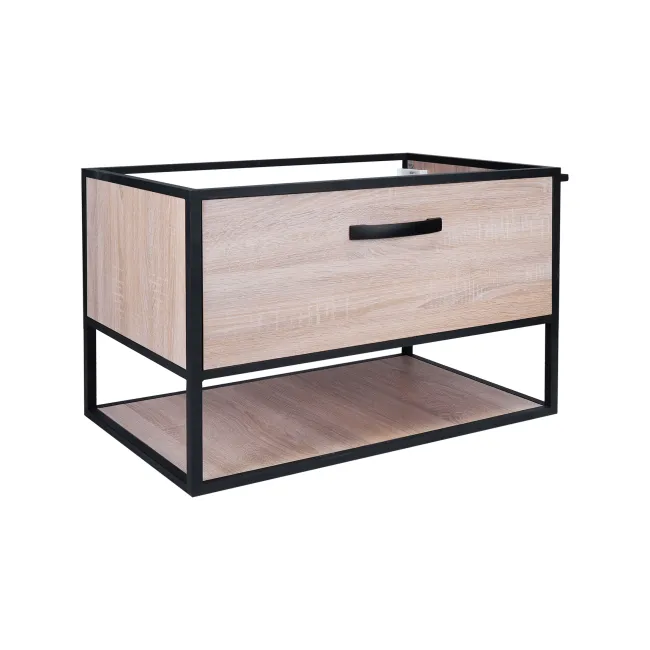 Тумба підвісна Qtap Taurus 800х580х437 Whitish oak QT2474TPT803WO Тумба підвісна Qtap Taurus 800х580х437 Whitish oak QT2474TPT803WO