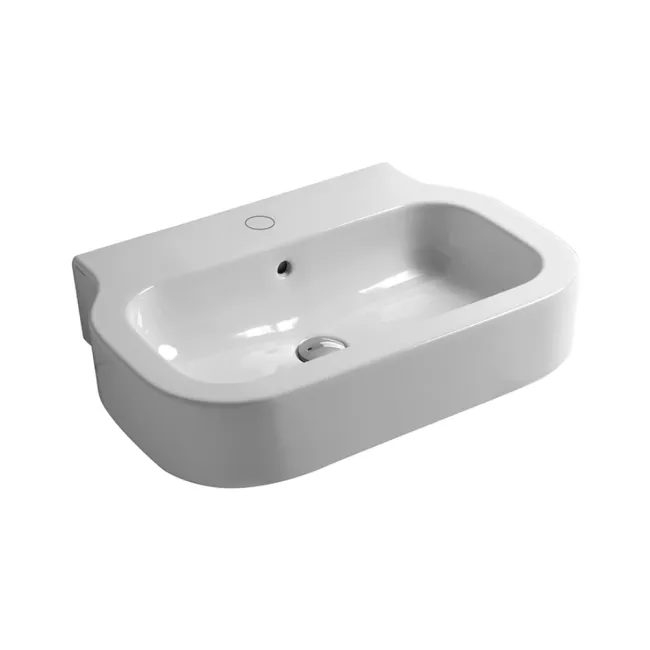 Раковина Azzurra Glaze GLZ260MB1SOSP Shiny white Раковина Azzurra Glaze GLZ260MB1SOSP Shiny white