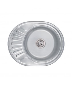 Кухонна мийка Lidz 6044 0,6 мм Decor (LIDZ604406DEC)