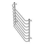 Сушарка для рушників водяна Lidz Standard (CRM) D32/20х1/2" 600x1000 P8