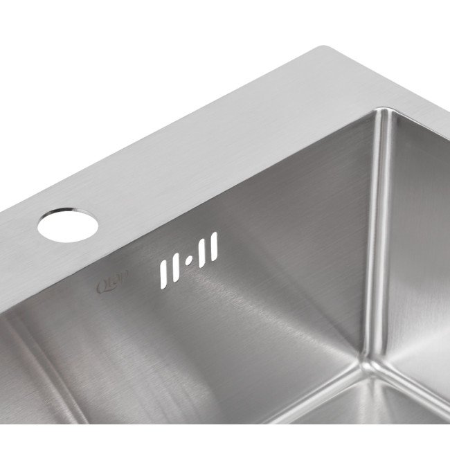 Кухонна мийка Qtap D5050 2.7/1.0 мм Satin (QTD505010)