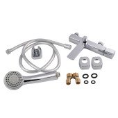 Змішувач для ванни Qtap Krychle 3052104GC Змішувач для ванни Qtap Krychle 3052104GC