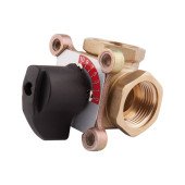 Клапан трехходовой SD Plus 1" 1/4 ВР ручной SD363W32