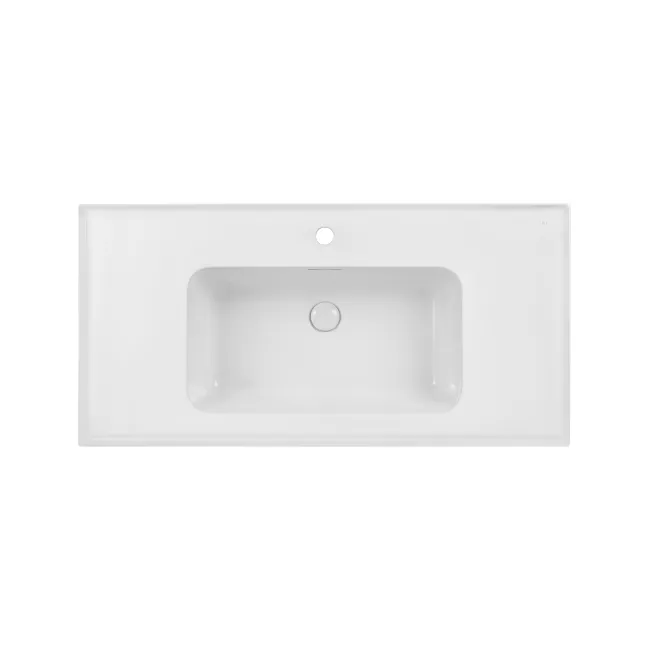 Раковина Qtap Albatross A 1000х500х230 White с донным клапаном QT01115100AW Раковина Qtap Albatross A 1000х500х230 White с донным клапаном QT01115100AW