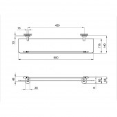 Полиця Qtap Liberty ANT 1153