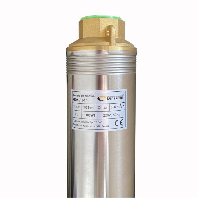 Скважинный насос с подв, стойка, к песку OPTIMA 4SDm3/15 1,1 кВт 109м + пульт+кабель 15м NEW Скважинный насос с подв, стойка, к песку OPTIMA 4SDm3/15 1,1 кВт 109м + пульт+кабель 15м NEW