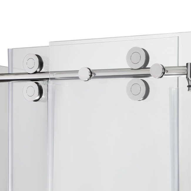 Душевая кабина Qtap Aries CRM1018RC8 100х80 см, стекло Clear 8 мм без поддона