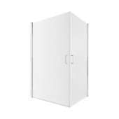 Душевая кабина Qtap Gemini CRM1018RC6 100х80 см, стекло Clear 6 мм без поддона Душевая кабина Qtap Gemini CRM1018RC6 100х80 см, стекло Clear 6 мм без поддона