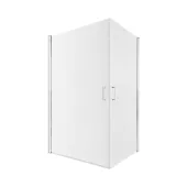 Душевая кабина Qtap Gemini CRM1018RC6 100х80 см, стекло Clear 6 мм без поддона