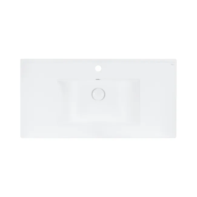 Раковина Qtap Albatross New 910x470x180 White с донным клапаном QT0111750690W Раковина Qtap Albatross New 910x470x180 White с донным клапаном QT0111750690W