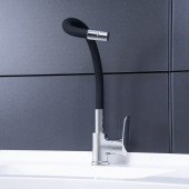 Смеситель для кухни Qtap Linea CRB 007F с рефлекторным изливом Смеситель для кухни Qtap Linea CRB 007F с рефлекторным изливом