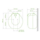 Водонагрівач Tesy Compact Line 10 л під мийкою, мокрий ТЕН 1,5 кВт (GCU1015L52RC) 304141 Водонагрівач Tesy Compact Line 10 л під мийкою, мокрий ТЕН 1,5 кВт (GCU1015L52RC) 304141